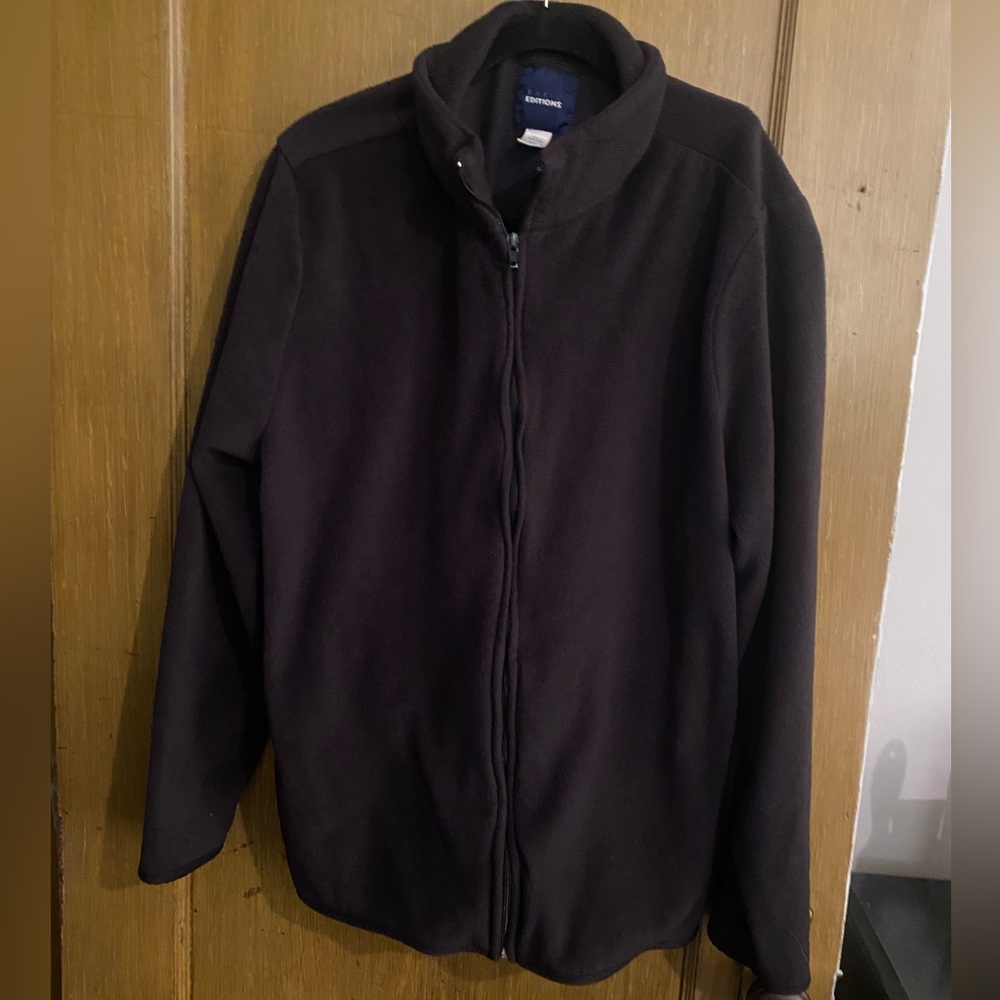 Black Fleece Jacket 2XL